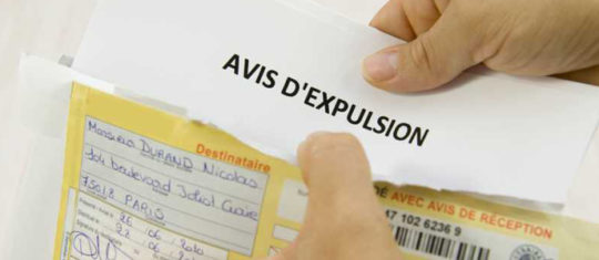 expulsion d'un locataire